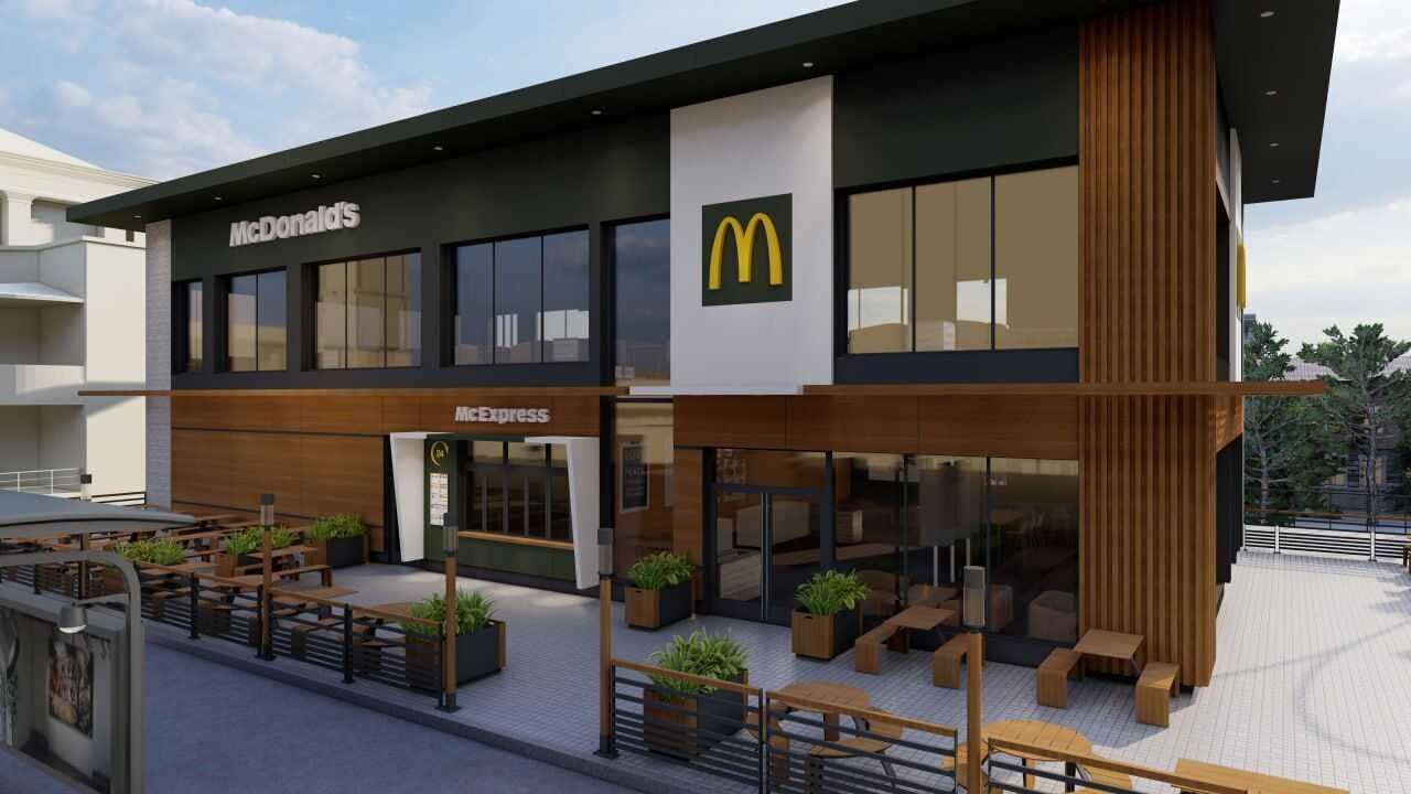 Коли відкриють і яким буде McDonald's на Вокзальній площі у Києві. Фото