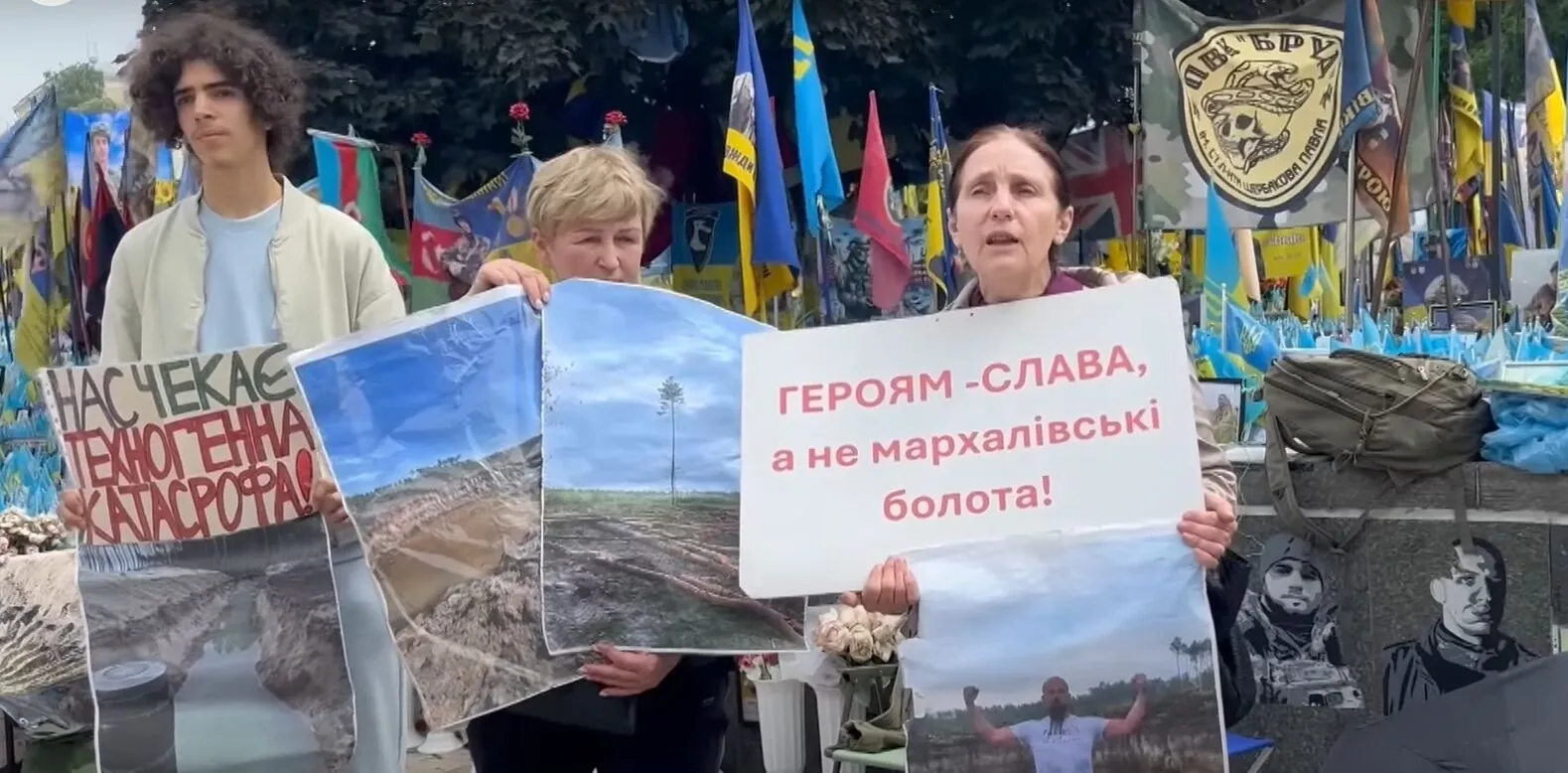 Ветеран війни сьомий день голодує на Майдані через будівництво Національного військового кладовища: чого він вимагає