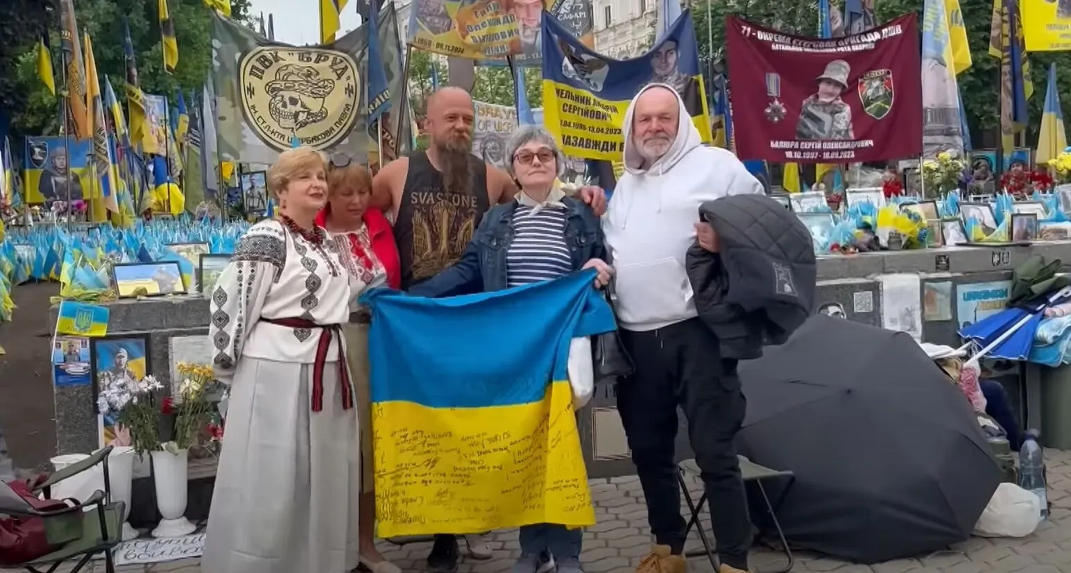 Ветеран війни сьомий день голодує на Майдані через будівництво Національного військового кладовища: чого він вимагає