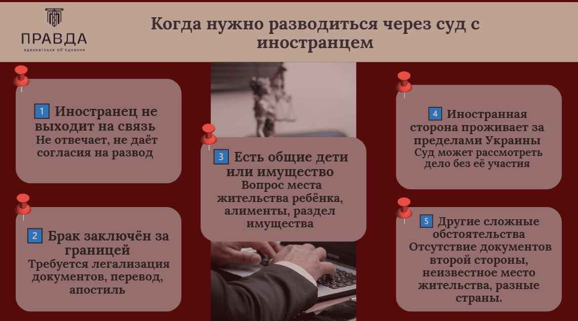 развод с иностранцем через суд