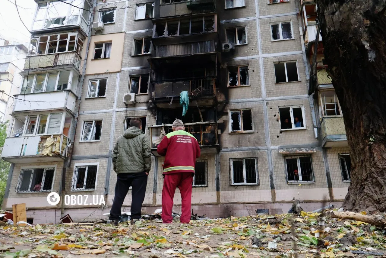 Горіли квартири на кількох поверхах, серед постраждалих – дитина: наслідки чергової російської атаки на Київ. Фото та відео